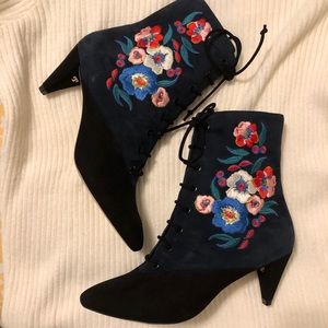 Sold Tory Burch Velvet Boots